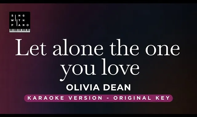 Olivia Dean – Let alone the one you love - Featured Image